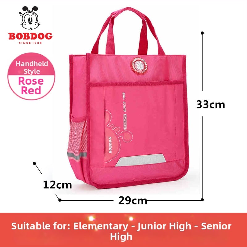 Платнена чанта за ученици от началното училище, кръстосана презрамка, голям капацитет, водоустойчива, ултралека — Babu Bean