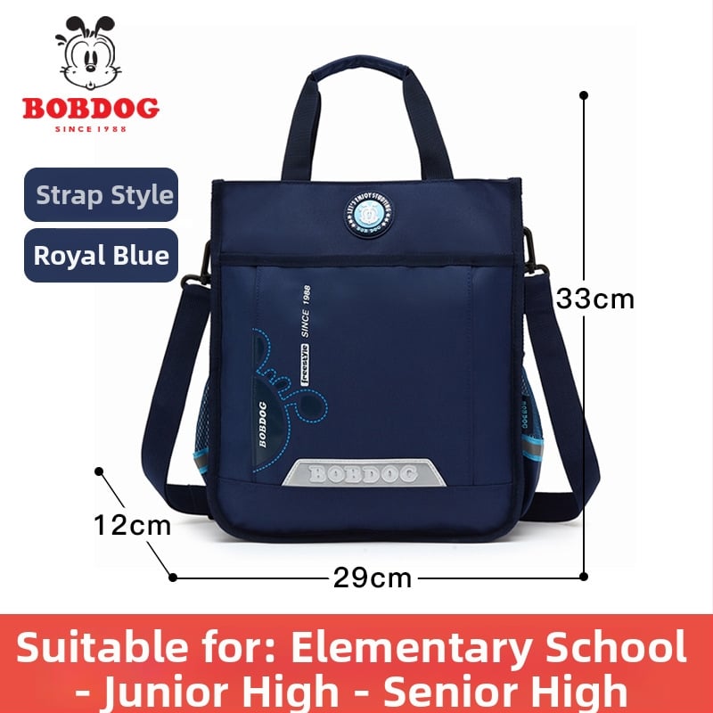 Платнена чанта за ученици от началното училище, кръстосана презрамка, голям капацитет, водоустойчива, ултралека — Babu Bean