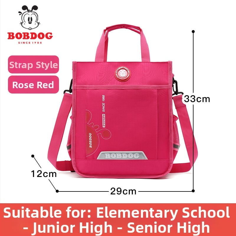 Платнена чанта за ученици от началното училище, кръстосана презрамка, голям капацитет, водоустойчива, ултралека — Babu Bean