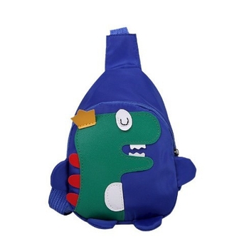 Dječja torba preko ramena s dinosaurusom - unisex, Oxford tkanina, lagana, bez podstavke, karikaturni dizajn