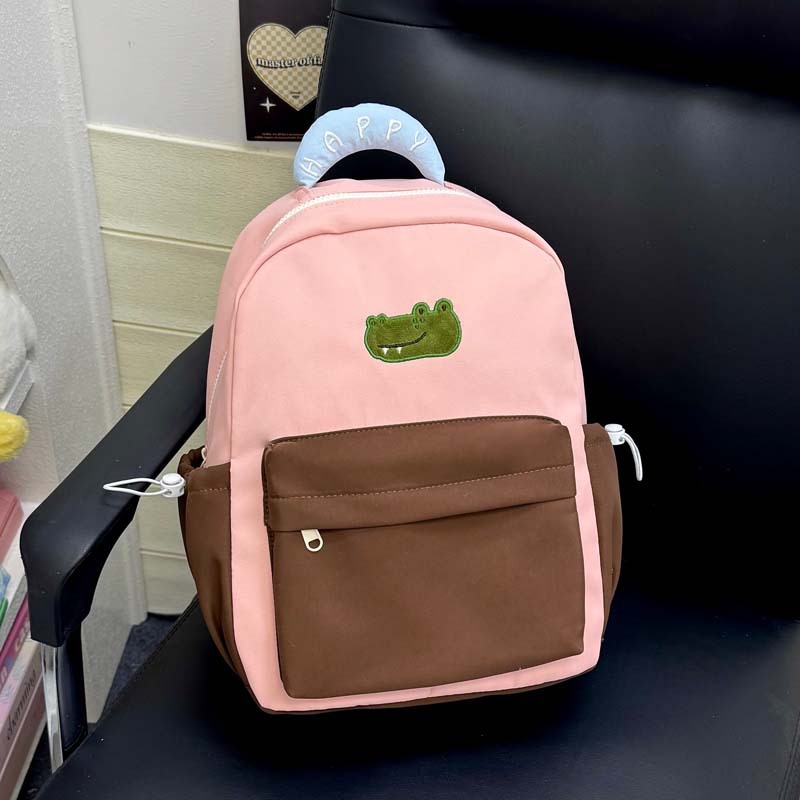 Unisex nylon ruksak s vodootpornom tkaninom, ulični stil, kapacitet ispod 20 L, džep za prijenosno računalo.