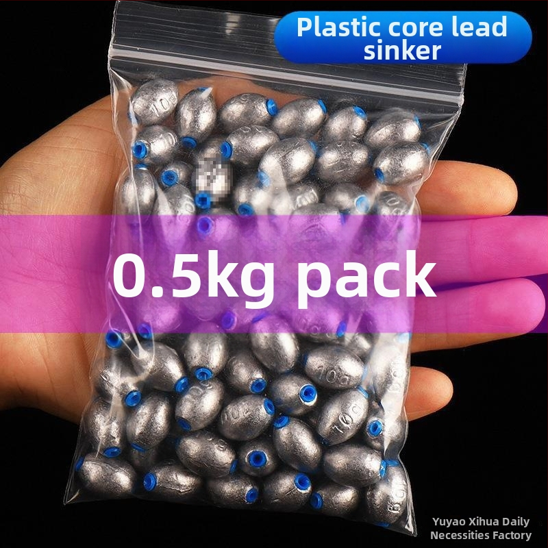 Rybárske závažia z gumy, valcovitého tvaru, v okrúhlej nádobe, prispôsobiteľné