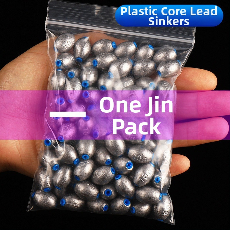 Rybárske závažia z gumy, valcovitého tvaru, v okrúhlej nádobe, prispôsobiteľné