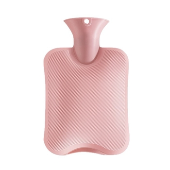 Pliušinis karšto vandens maišelis su PVC aukštos tankio, pripildytas vandeniu, 300 g, skirta viso kūno šildymui