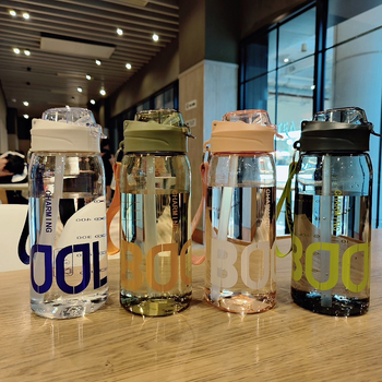 Sippel Cup със сламка, PC материал, висока температурна устойчивост, еднослойна конструкция, печатано лого.