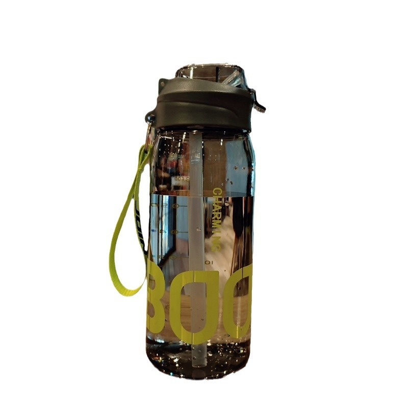 Sippel Cup със сламка, PC материал, висока температурна устойчивост, еднослойна конструкция, печатано лого.