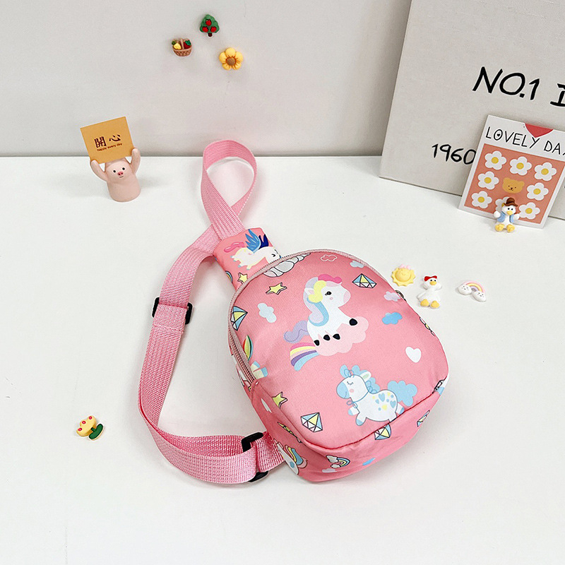 Dječja crossbody torba s motivom dinosaura — najlon materijal, ultra lagana, protiv krađe, otporna na habanje, za svakodnevnu upotrebu