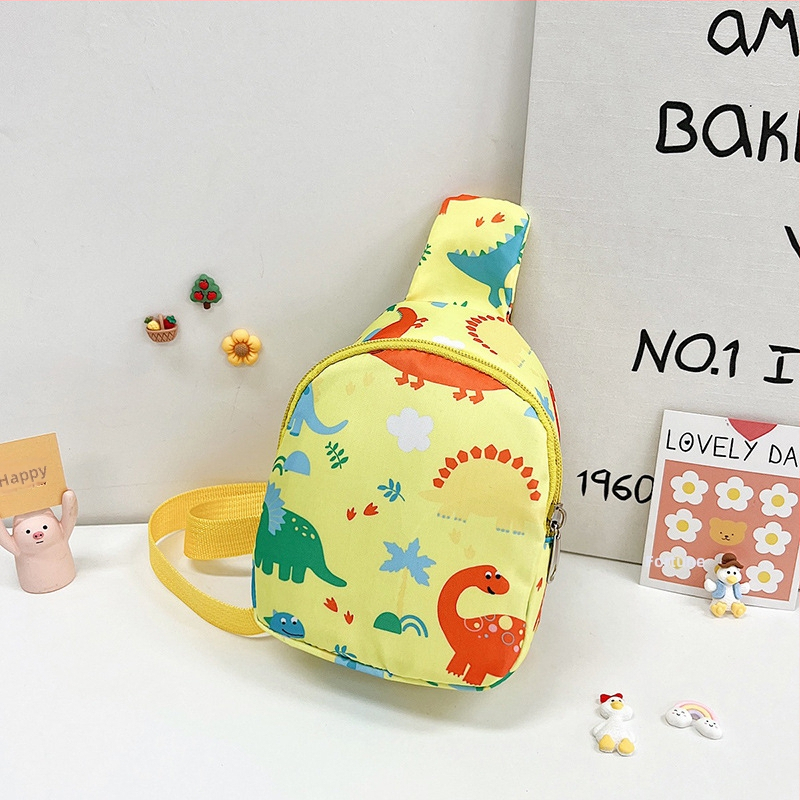 Dječja crossbody torba s motivom dinosaura — najlon materijal, ultra lagana, protiv krađe, otporna na habanje, za svakodnevnu upotrebu