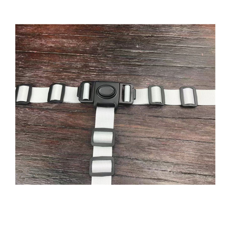 Soaring hárompontos biztonsági öv gyermek etetőszékhez és babakocsihoz, nylon, 60 cm hosszú, esésvédelmi funkció