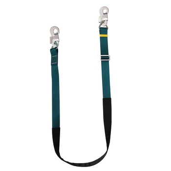 Ansuo biztonsági öv elektromos oszlopnál végzett munkákhoz, állítható 130–180 cm kötél, poliészter