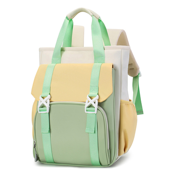 Раница за основно училище – лека, дишаща, водоустойчива, презрамки с въздушна поддръжка, блоков модел