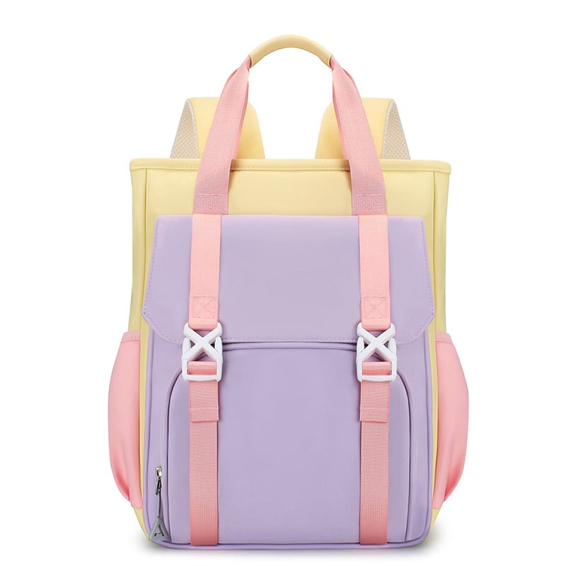 Раница за основно училище – лека, дишаща, водоустойчива, презрамки с въздушна поддръжка, блоков модел