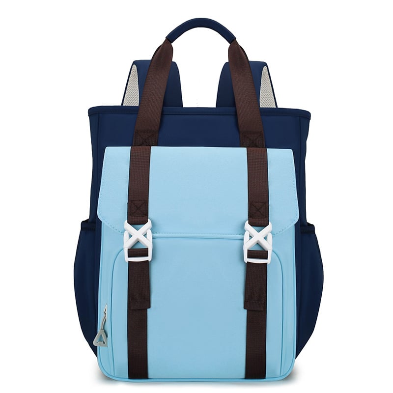 Раница за основно училище – лека, дишаща, водоустойчива, презрамки с въздушна поддръжка, блоков модел