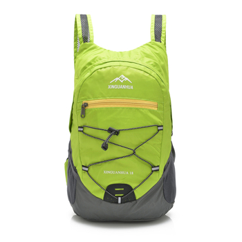 Nylon vízálló hátizsák antifurt védelemmel, geometriai mintával és görbült vállpántokkal (Nylon; Vízálló; Antifurt védelem; Geometriai minta; Görbült vállpántok)