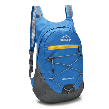 Nylon vízálló hátizsák antifurt védelemmel, geometriai mintával és görbült vállpántokkal (Nylon; Vízálló; Antifurt védelem; Geometriai minta; Görbült vállpántok)