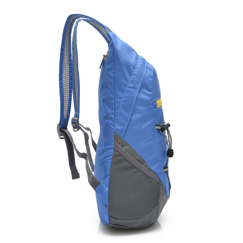 Nylon vízálló hátizsák antifurt védelemmel, geometriai mintával és görbült vállpántokkal (Nylon; Vízálló; Antifurt védelem; Geometriai minta; Görbült vállpántok)