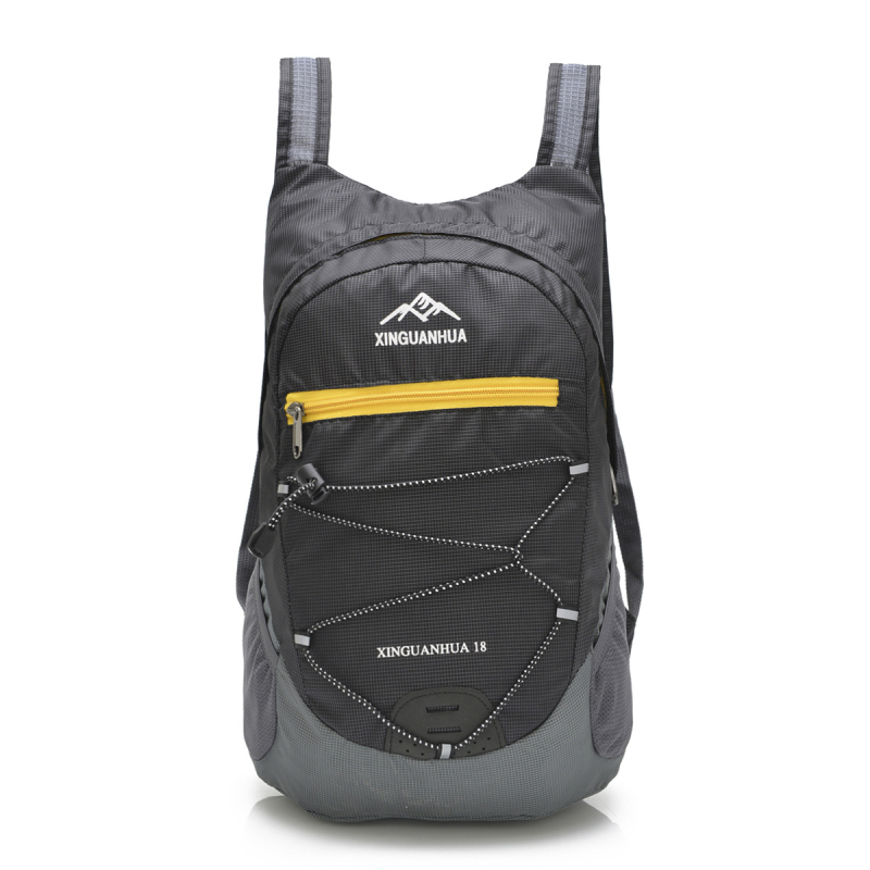 Nylon vízálló hátizsák antifurt védelemmel, geometriai mintával és görbült vállpántokkal (Nylon; Vízálló; Antifurt védelem; Geometriai minta; Görbült vállpántok)