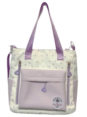 Унисекс ученическа чанта от Oxford плат с голям капацитет, кръстосана през рамо, водоустойчива, стил карикатура