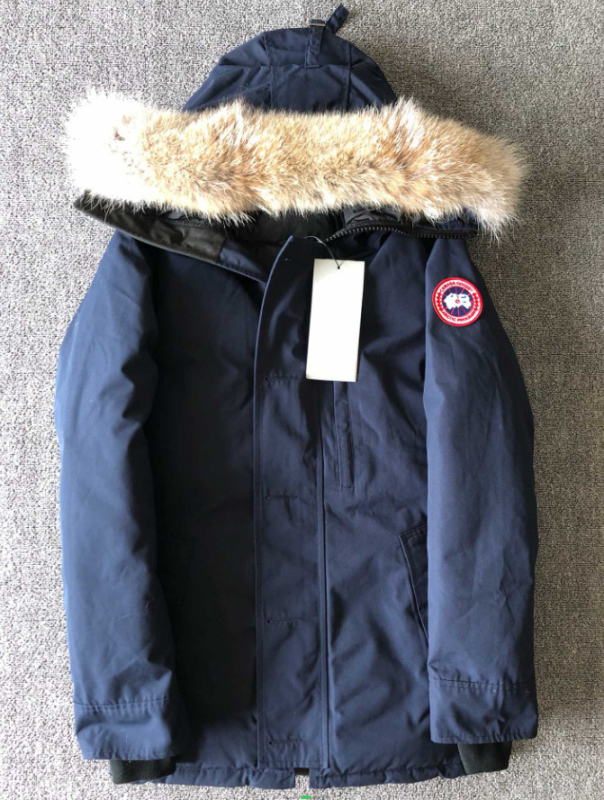 Geacă de puf cu umplutură din puf de gâscă alb, 360 g, țesătură exterioară 90% bumbac, impermeabilă și rezistentă la frig (-30°C până la -15°C), cu glugă, lungă