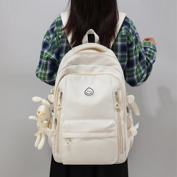 Училищна раница – унисекс, дишаща антибактериална тъкан, презрамки с въздушна възглавница, за училищни нужди