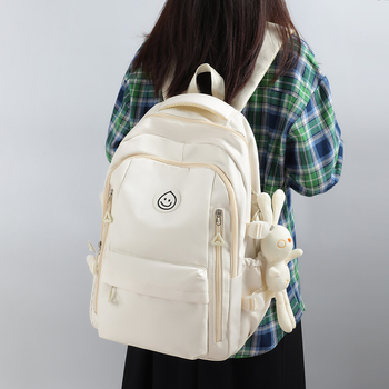 Училищна раница – унисекс, дишаща антибактериална тъкан, презрамки с въздушна възглавница, за училищни нужди