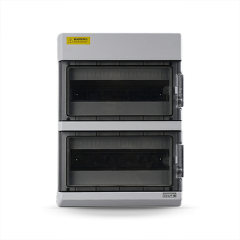 24-канална IP66 външна разпределителна кутия, PC корпус, медни клеми, CE сертифицирана