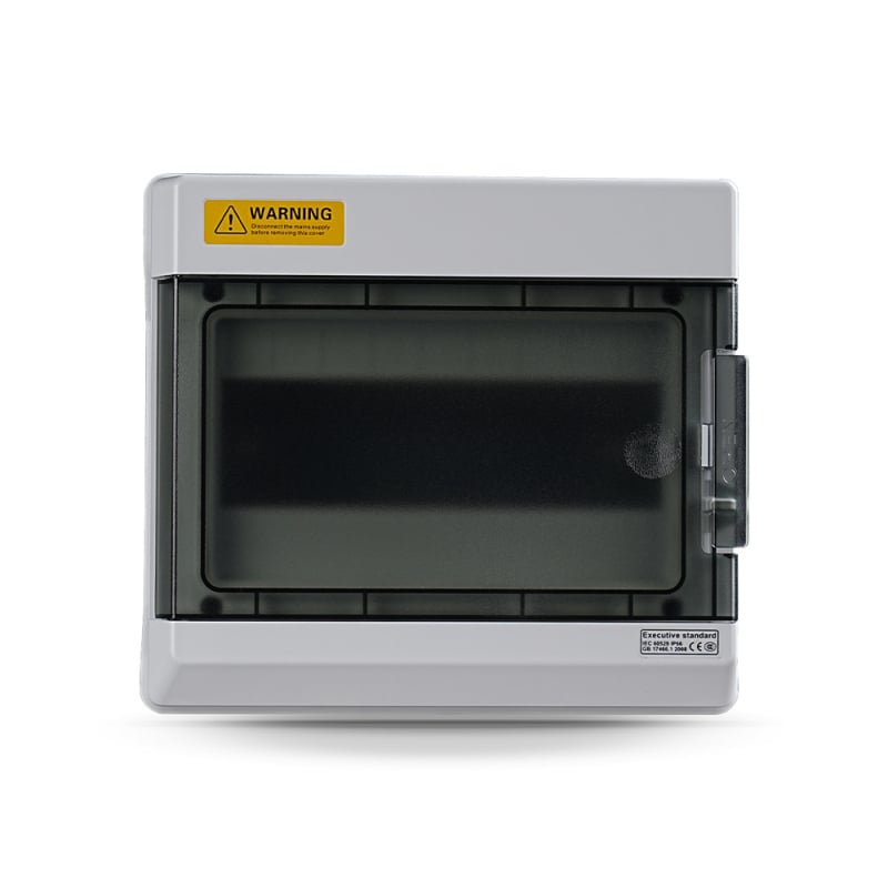 24-канална IP66 външна разпределителна кутия, PC корпус, медни клеми, CE сертифицирана