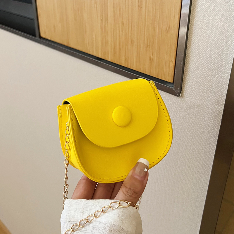 ESTELLA Dječja torbica za rame s lancem, PVC materijal, podstava PU, karirani uzorak