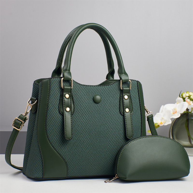 Ženska torbica preko ramena Crossbody od PU kože, gradski street style, Tote torba, vodoravni kvadratni oblik, zatvarač