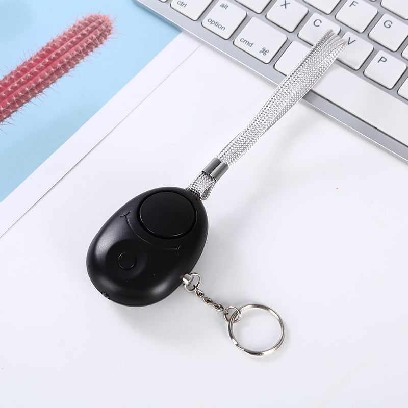 Συσκευή προσωπικού συναγερμού Wolf Protection – 110–120 dB, φωτισμός, τροφοδοσία 10 V, ρεύμα 30 mA, κατάλληλο για γυναίκες, φοιτήτριες/μαθήτριες, παιδιά και ηλικιωμένους