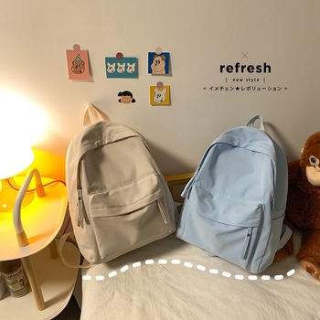 Unisex nylon ruksak za školu, 20–35L, zakrivljene naramenice, prozračan, vodootporan