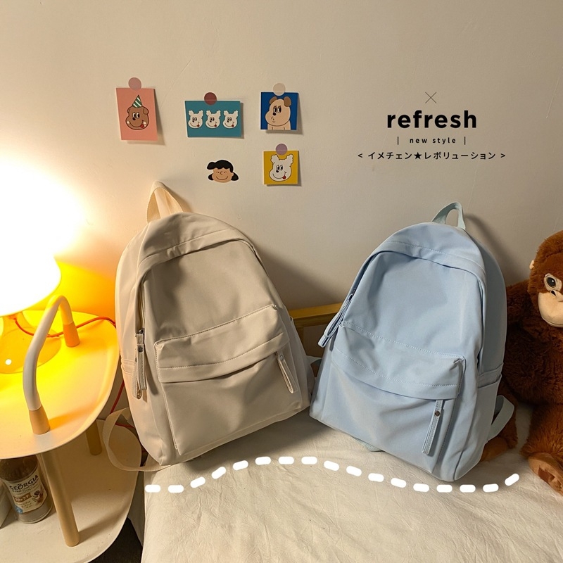 Unisex nylon ruksak za školu, 20–35L, zakrivljene naramenice, prozračan, vodootporan