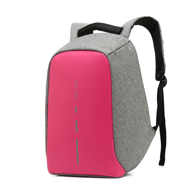 Ruksak protiv krađe za 15,6-inčni prijenosnik, Oxford platno, vodootporan, ergonomski stražnji panel, 20–35L, ulični stil poslovni ruksak