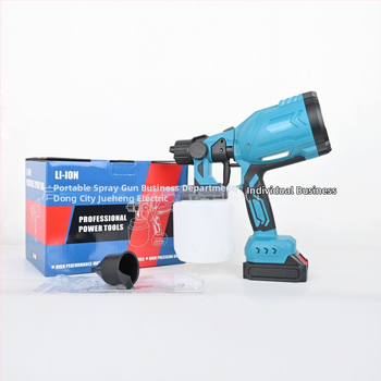 Bezdrôtový pištoľ na maľovanie, kompaktný dizajn, dobíjateľná lítiová batéria, 20V