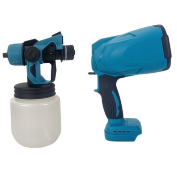 Pištolj za raspršivanje lateks boje - punjiva litijeva baterija, visok tlak, 21V, pogodan za raspršivanje boje i vode (punjiva litijeva baterija, 21V)
