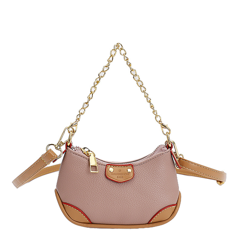 Djevojačka mini crossbody torbica, PU materijal, uzorak slova, podstava od poliester, prozračna i otporna