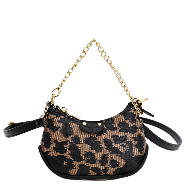 Djevojačka mini crossbody torbica, PU materijal, uzorak slova, podstava od poliester, prozračna i otporna
