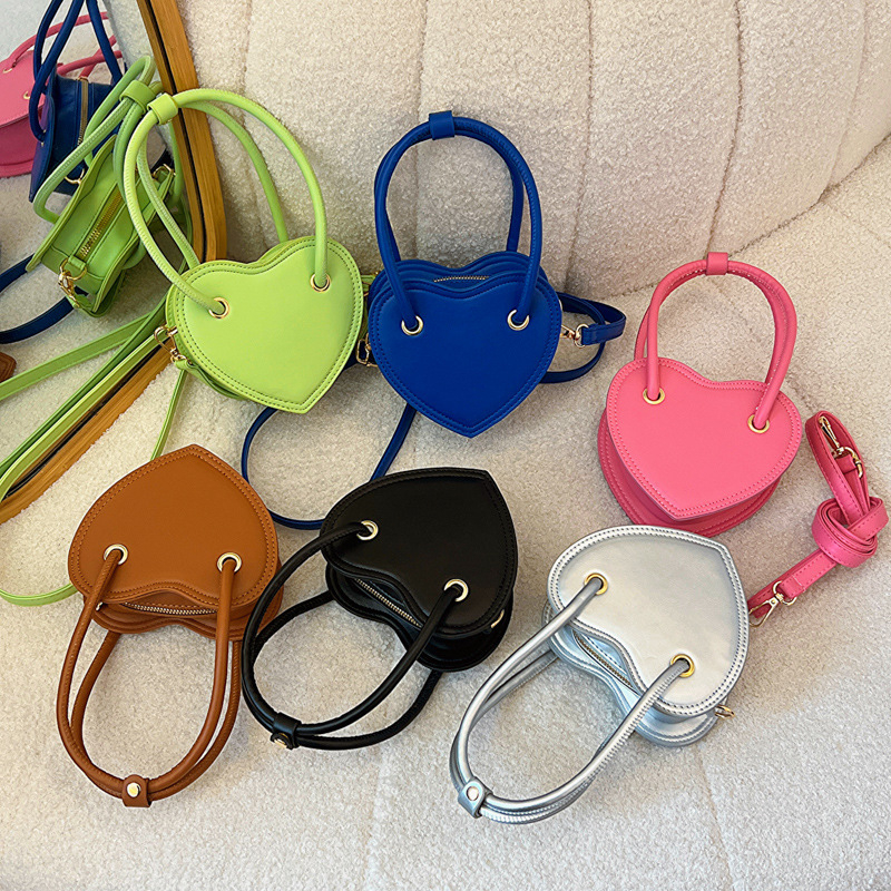 Dječja torba za rame crossbody - PU materijal, prozračna konstrukcija, poliester podstava, jednofarbni uzorak