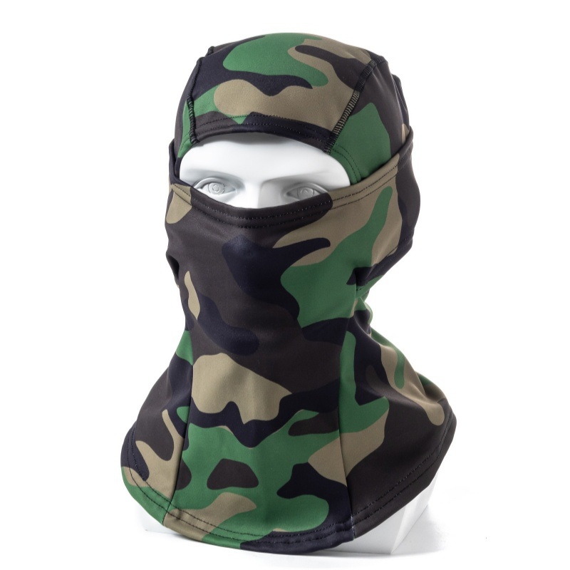 Qumozhe kerékpáros maszk, poliészter, uniszex, testreszabható