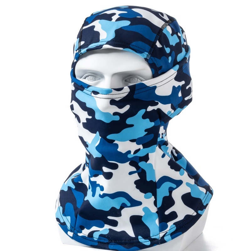 Qumozhe kerékpáros maszk, poliészter, uniszex, testreszabható