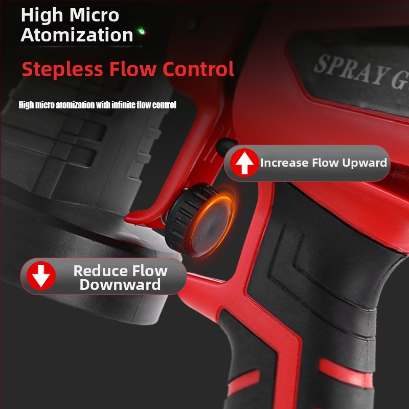 Elektrický pištoľ na postrek pre domáce použitie - nabíjateľná lítiumová batéria, 220V, univerzálne použitie, značka Brother si
