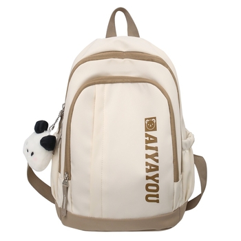 Ученическа раница - унисекс (Нейлон; Водоустойчива; Дишаща; Извита презрамка)