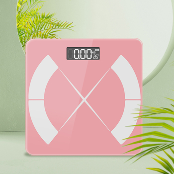 Vaga za tjelesne masnoće s Bluetoothom i aplikacijom, mjeri težinu, tjelesnu masnoću, kalorije i vlagu; USB napajanje, do 180 kg