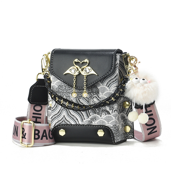 Indulge телефонна кроссбоди чанта, PU материал, вертикална квадратна форма, градска простота, пролет 2025