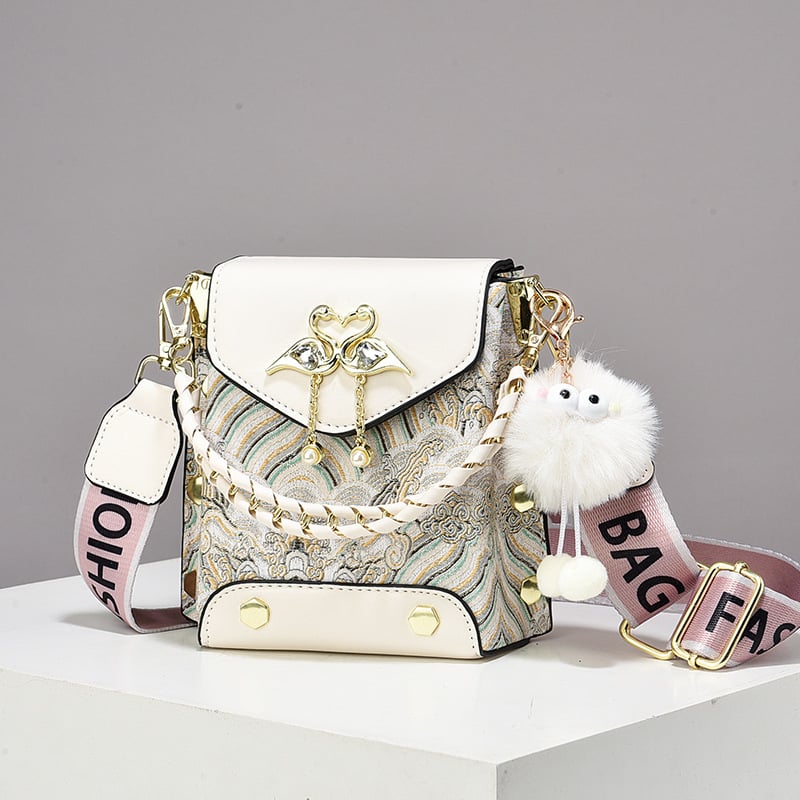 Indulge телефонна кроссбоди чанта, PU материал, вертикална квадратна форма, градска простота, пролет 2025