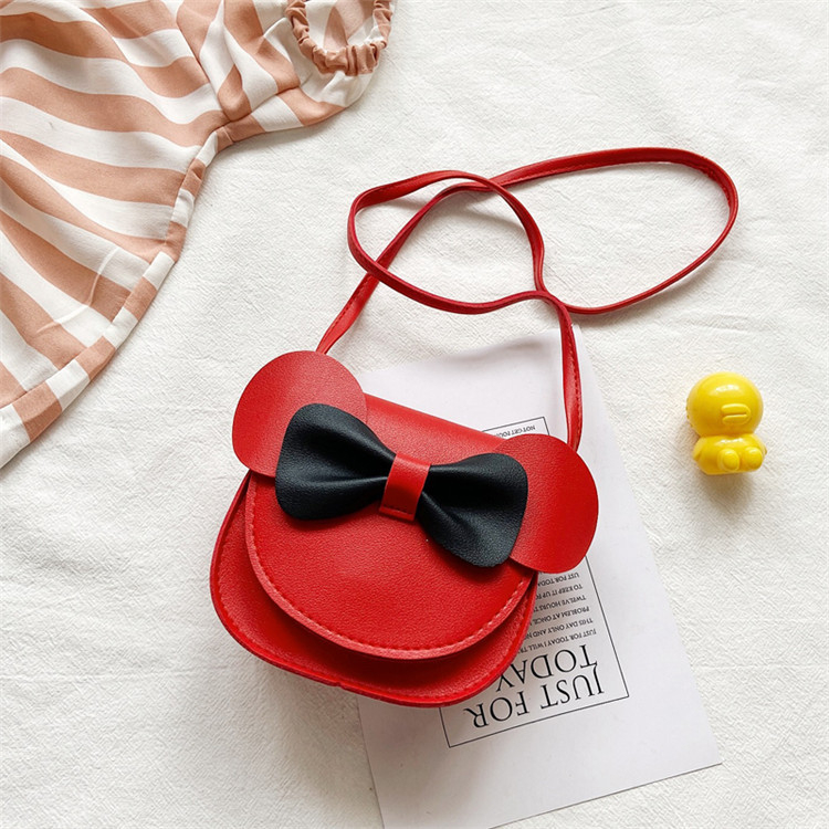 Детска PU кожена кръстосана чанта с карикатурен принт, магнитно закопчаване, защита от кражба, вътрешно отделение за ключове