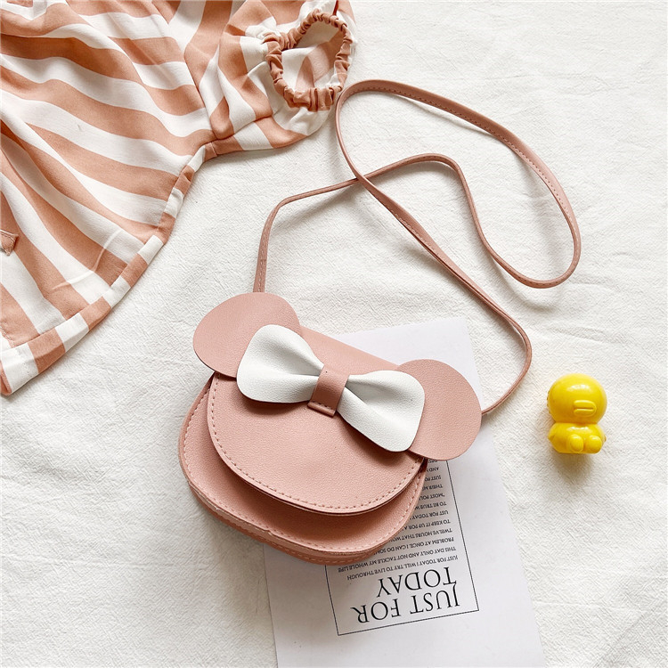 Детска PU кожена кръстосана чанта с карикатурен принт, магнитно закопчаване, защита от кражба, вътрешно отделение за ключове