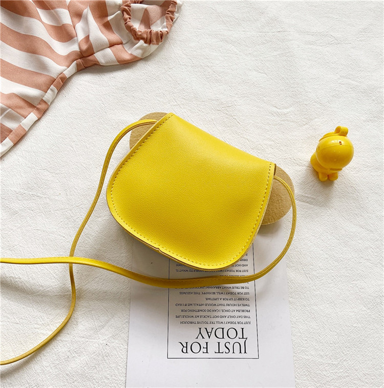 Детска PU кожена кръстосана чанта с карикатурен принт, магнитно закопчаване, защита от кражба, вътрешно отделение за ключове