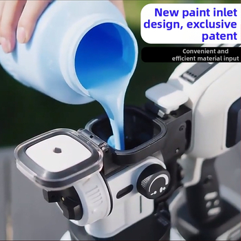 Elektrický postrekovací pištol pre maľovanie s LED osvetlením, odnímateľný dezinfekčný postrek, model BLS-59, 21-220V