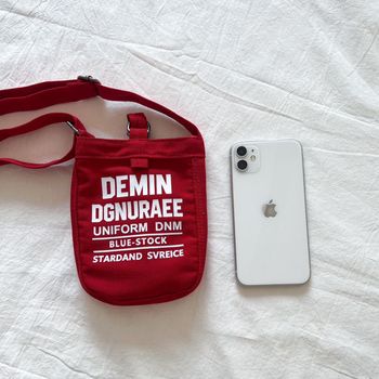 Platnena mini torbica za ramena za djecu — unisex, lagana, proširiva, pogodna za vrtić